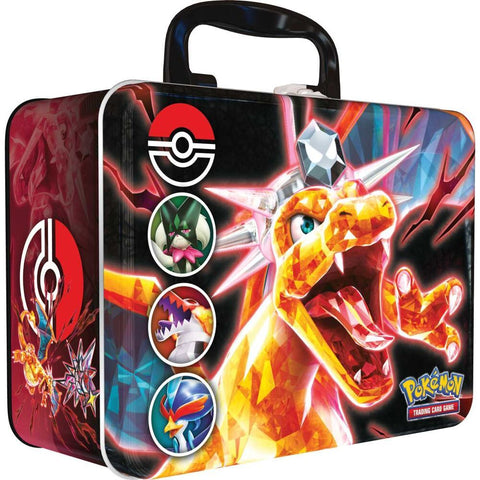 Pokemon Tera Charizard Collector's Chest Tin