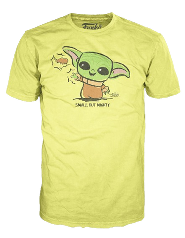 Mandalorian Child Small But Mighty Pop XL T-Shirt Mandalorian Child Small But Mighty Pop XL T-Shirt