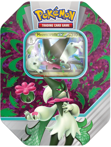 Pokemon Paldea Partners Tin - Meowscarada Ex