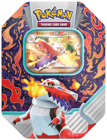 Pokemon Paldea Partners Tin - Skeledirge Ex