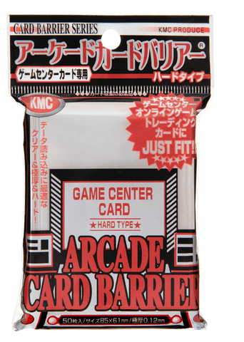 KMC Arcade Card Barrier hard type 85x61 Sleeve KMC Arcade Card Barrier hard type 85x61 Sleeve