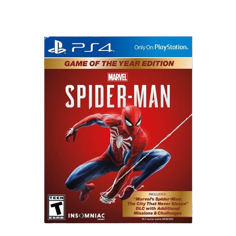 PS4 Spider-Man 2018 GOTY (US) PS4 Spider-Man 2018 GOTY (US)