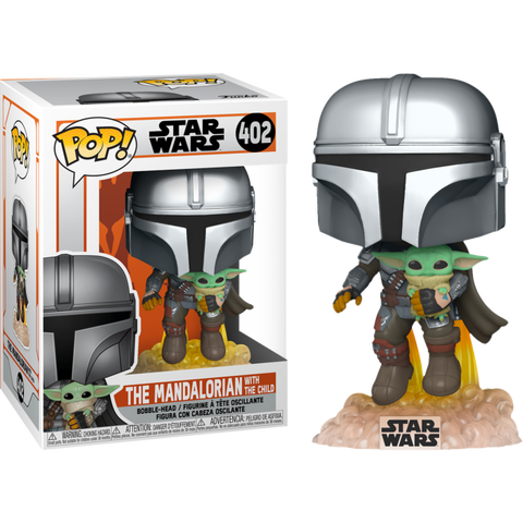 Funko POP! (402) Star Wars: The Mandalorian Flying Funko POP! (402) Star Wars: The Mandalorian Flying