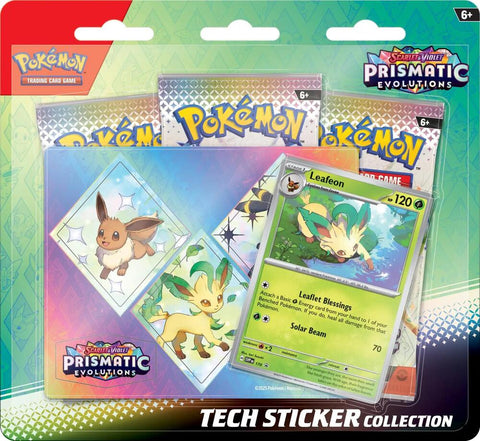 Pokemon SV8.5 Tech Sticker Collection - Leafeon