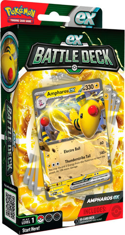 Pokemon Ex Battle Deck - Ampharos Ex Pokemon Ex Battle Deck - Ampharos Ex