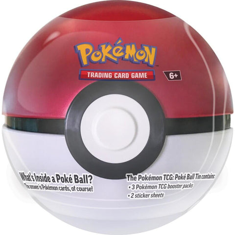Pokemon TCG Pokeball Tin - Red (210-85275)