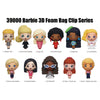 Barbie 3D Foam Bag Clip Series 1 Blind Bag Barbie 3D Foam Bag Clip Series 1 Blind Bag