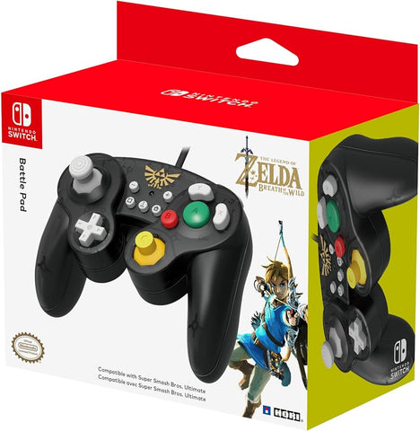 Nintendo Switch Hori Classic Controller - Zelda Black Nintendo Switch Hori Classic Controller - Zelda Black