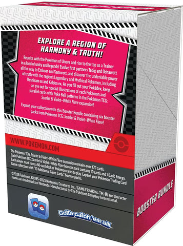 Pokemon SV10.5 White Flare Booster Bundle