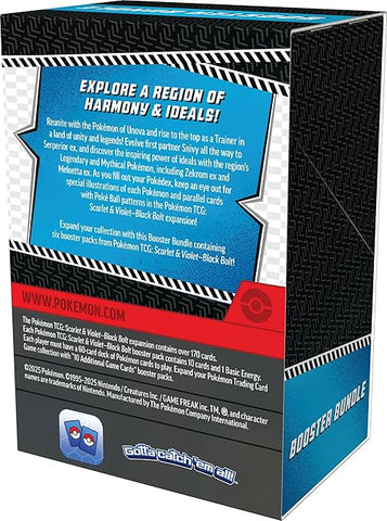 Pokemon SV10.5 Black Bolt Booster Bundle