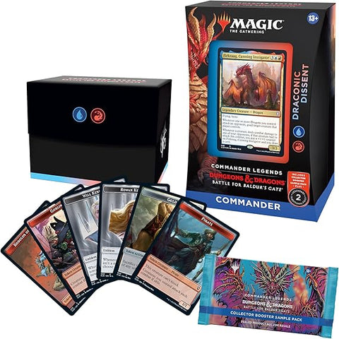 Magic: The Gathering Battle for Baldur’s Gate Commander Deck – Draconic