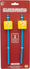 Super Mario Set of 2 Re-usable Drinking Straws Super Mario Set of 2 Re-usable Drinking Straws