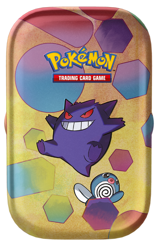 Pokemon SV3.5 Mini Tin - Gengar, Poliwag