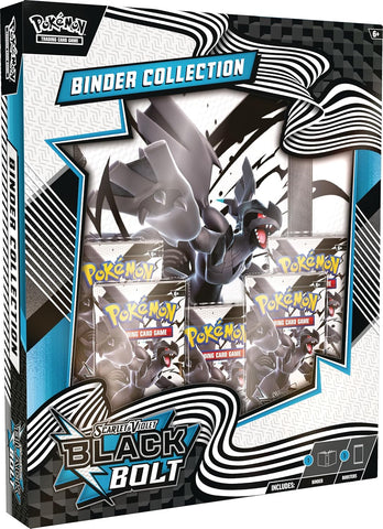 Pokemon SV10.5 Black Bolt Binder Collection