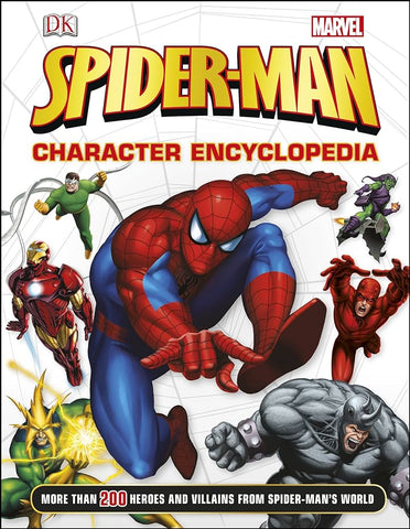 Spider-Man Character Encyclopedia Hardcover Book Spider-Man Character Encyclopedia Hardcover Book