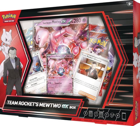 Pokemon TCG Team Rocket Mewtwo ex Box