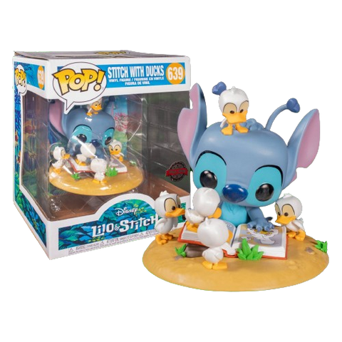 Funko POP! (639) Disney Stitch with Ducks Special Funko POP! (639) Disney Stitch with Ducks Special