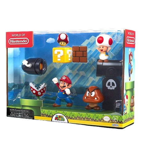 World of Nintendo 2 1/2-Inch Acorn Plains Fig Set World of Nintendo 2 1/2-Inch Acorn Plains Fig Set