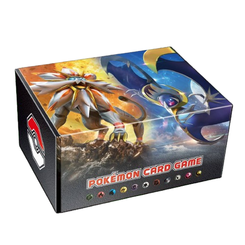 Pokemon Solgaleo and Lunala Card Box Pokemon Solgaleo and Lunala Card Box