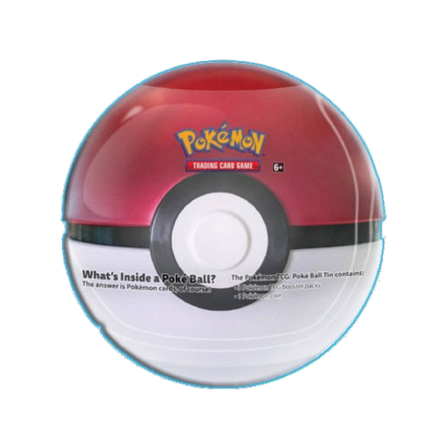 Pokemon TCG Poke Ball Tin - Red Pokemon TCG Poke Ball Tin - Red