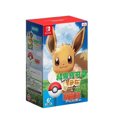 Nintendo Switch Pokemon: Let's Go, Eevee + PokeBall + Bundle Nintendo Switch Pokemon: Let's Go, Eevee + PokeBall + Bundle