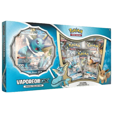 Pokemon TCG Vaporeon GX Special Collection Pokemon TCG Vaporeon GX Special Collection