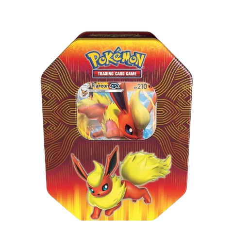 Pokemon Elemental Power Tin - Flareon GX Pokemon Elemental Power Tin - Flareon GX