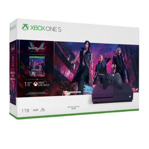 XBox One S Local 1TB Devil May Cry 5 Console Standalone XBox One S Local 1TB Devil May Cry 5 Console Standalone