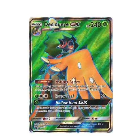 Pokemon Promo Pin + Card Set - Decidueye GX Pokemon Promo Pin + Card Set - Decidueye GX