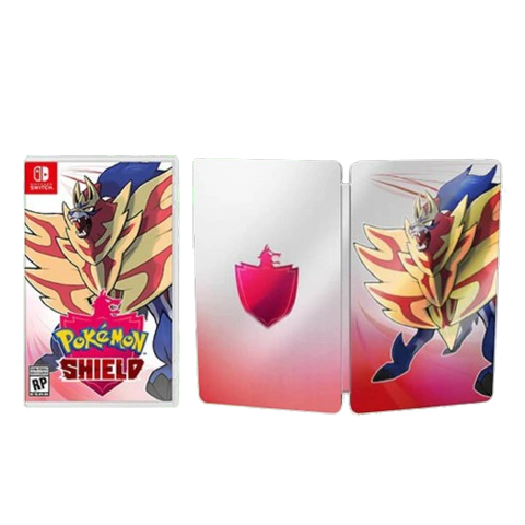 Nintendo Switch Pokemon Shield + Steel Case (Local) Nintendo Switch Pokemon Shield + Steel Case (Local)