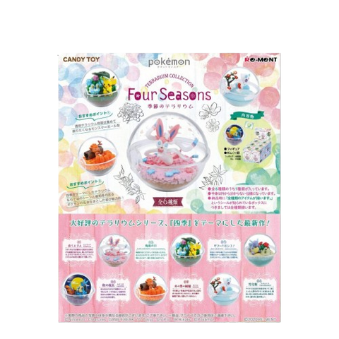 Re-Ment Pokemon Terrarium Four Seasons Re-Ment Pokemon Terrarium Four Seasons