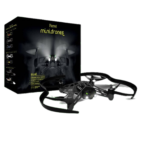 Parrot Minidrones - Black Swat Airborne Parrot Minidrones - Black Swat Airborne