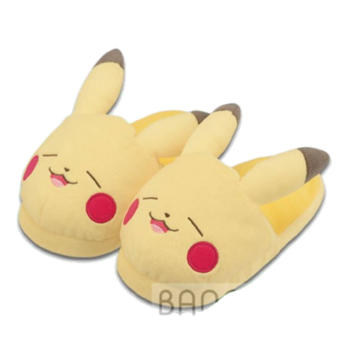 Pokemon Life With Pikachu Slippers - Eyes Close Pokemon Life With Pikachu Slippers - Eyes Close