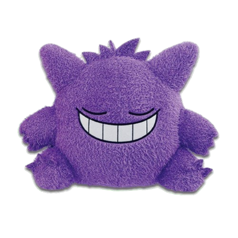 Pokemon Kutsurogi time 10" Plush Gengar Smiling