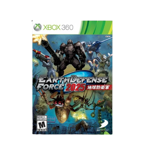 XBox 360 Earth Defense Force 2025 XBox 360 Earth Defense Force 2025