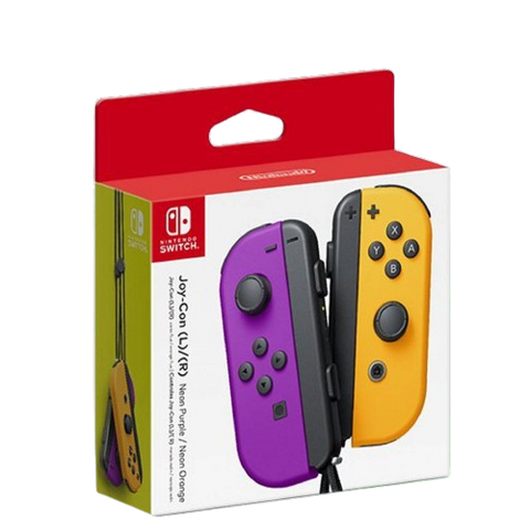 Nintendo Switch Joy‑Con Controller - Neon Purple/Orange (EU) Nintendo Switch Joy‑Con Controller - Neon Purple/Orange (EU)