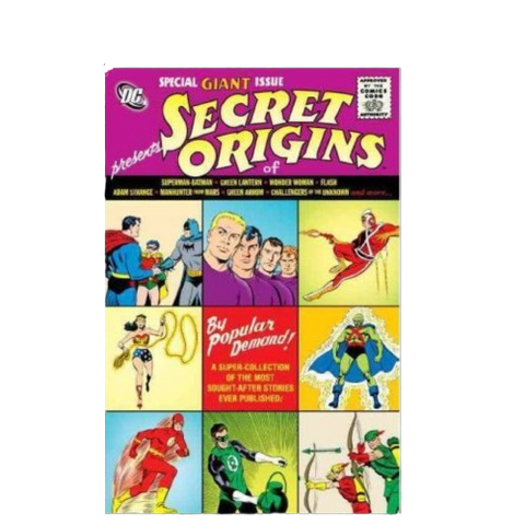 DC Universe Secret Origins Graphic DC Universe Secret Origins Graphic