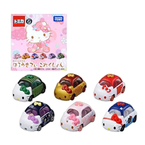 Takara Tomy Dream Tomica Hello Kitty (Set of 6) Takara Tomy Dream Tomica Hello Kitty (Set of 6)