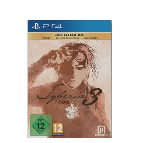 PS4 Syberia 3 Limited Edition PS4 Syberia 3 Limited Edition