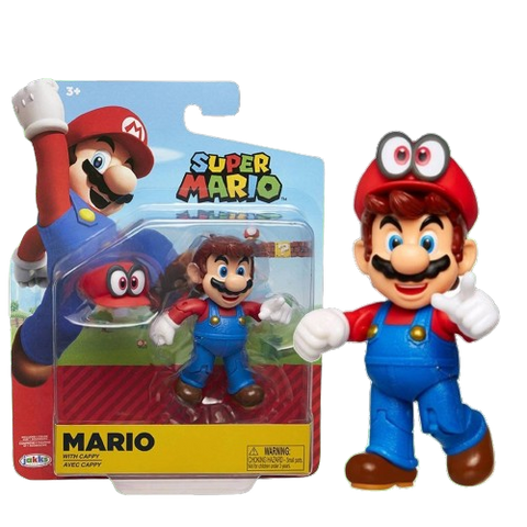World of Nintendo 4" FIG W19 Mario with Cappy World of Nintendo 4" FIG W19 Mario with Cappy