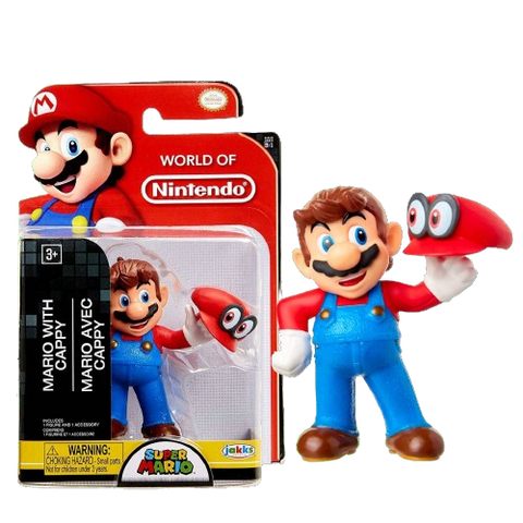 Nintendo 2.5" Fig W22 Mario with Cappy Nintendo 2.5" Fig W22 Mario with Cappy