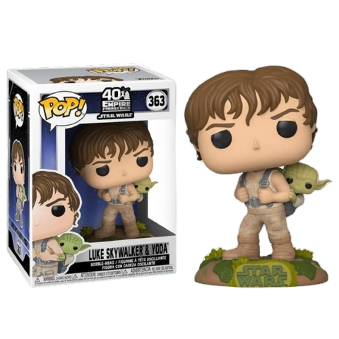 Funko POP! (363) Star Wars ESB Luke Skywalker & Yoda Funko POP! (363) Star Wars ESB Luke Skywalker & Yoda