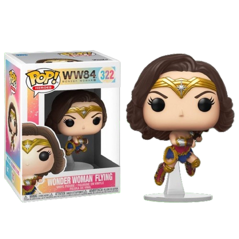 Funko POP! (322) Wonder Woman 1984 Flying Metallic Funko POP! (322) Wonder Woman 1984 Flying Metallic