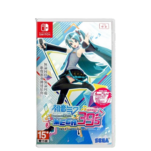 Nintendo Switch Hatsune Miku: Project Diva Mega39's Chn/Jap Nintendo Switch Hatsune Miku: Project Diva Mega39's Chn/Jap