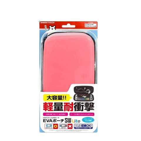 Nintendo Switch Lite Game Tech EVA Pouch - Pink Nintendo Switch Lite Game Tech EVA Pouch - Pink