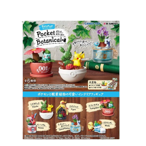Re-Ment Pokemon Pocket Botanical (Set of 6) Re-Ment Pokemon Pocket Botanical (Set of 6)