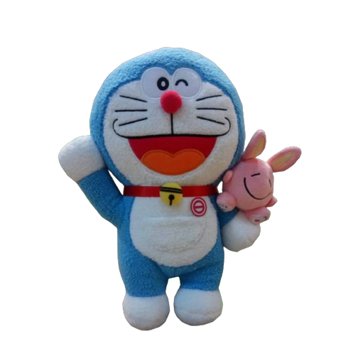 Doraemon 13" Left Hand Hold Close Eye Rabbit Doraemon 13" Left Hand Hold Close Eye Rabbit