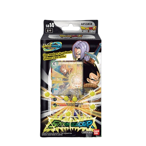 Bandai DragonBall DB10 Saiyan Wonder SD14 Deck Bandai DragonBall DB10 Saiyan Wonder SD14 Deck
