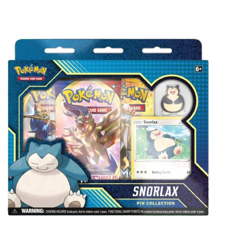 Pokemon Snorlax & Morpeko Pin Collection - Snorlax Pokemon Snorlax & Morpeko Pin Collection - Snorlax