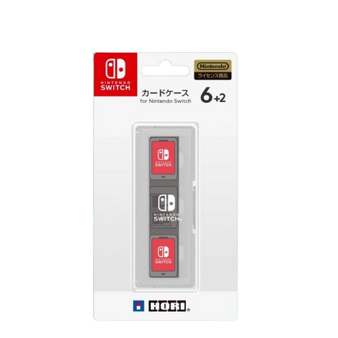 Nintendo Switch Hori 6+2 Card Case - White Nintendo Switch Hori 6+2 Card Case - White